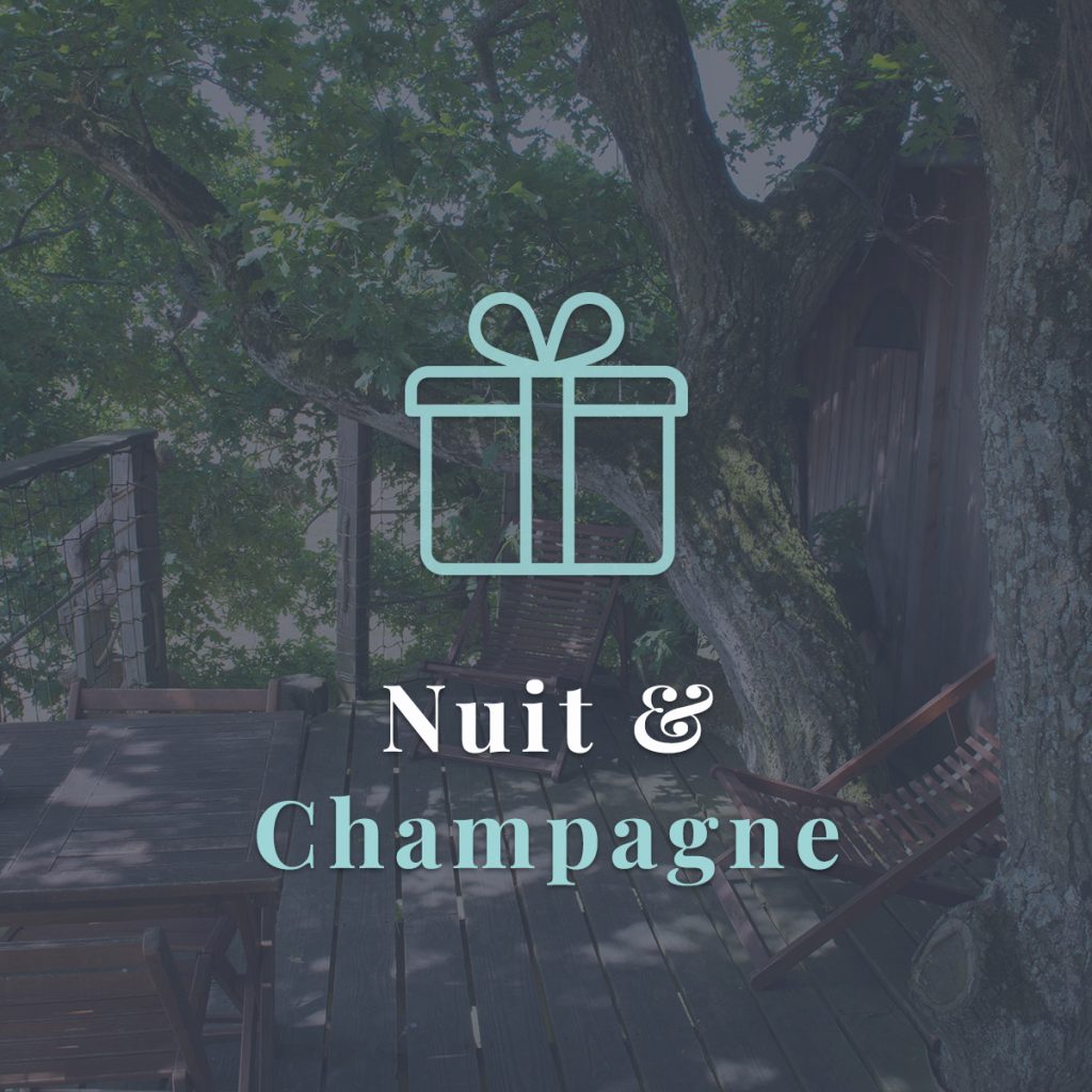Bon cadeau Duo nuit & Champagne