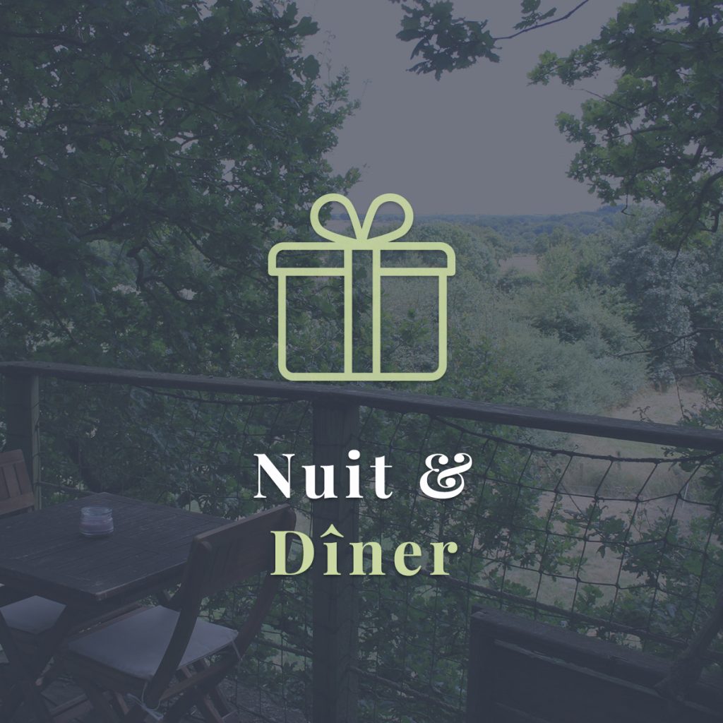 Bon cadeau Duo nuit & dîner