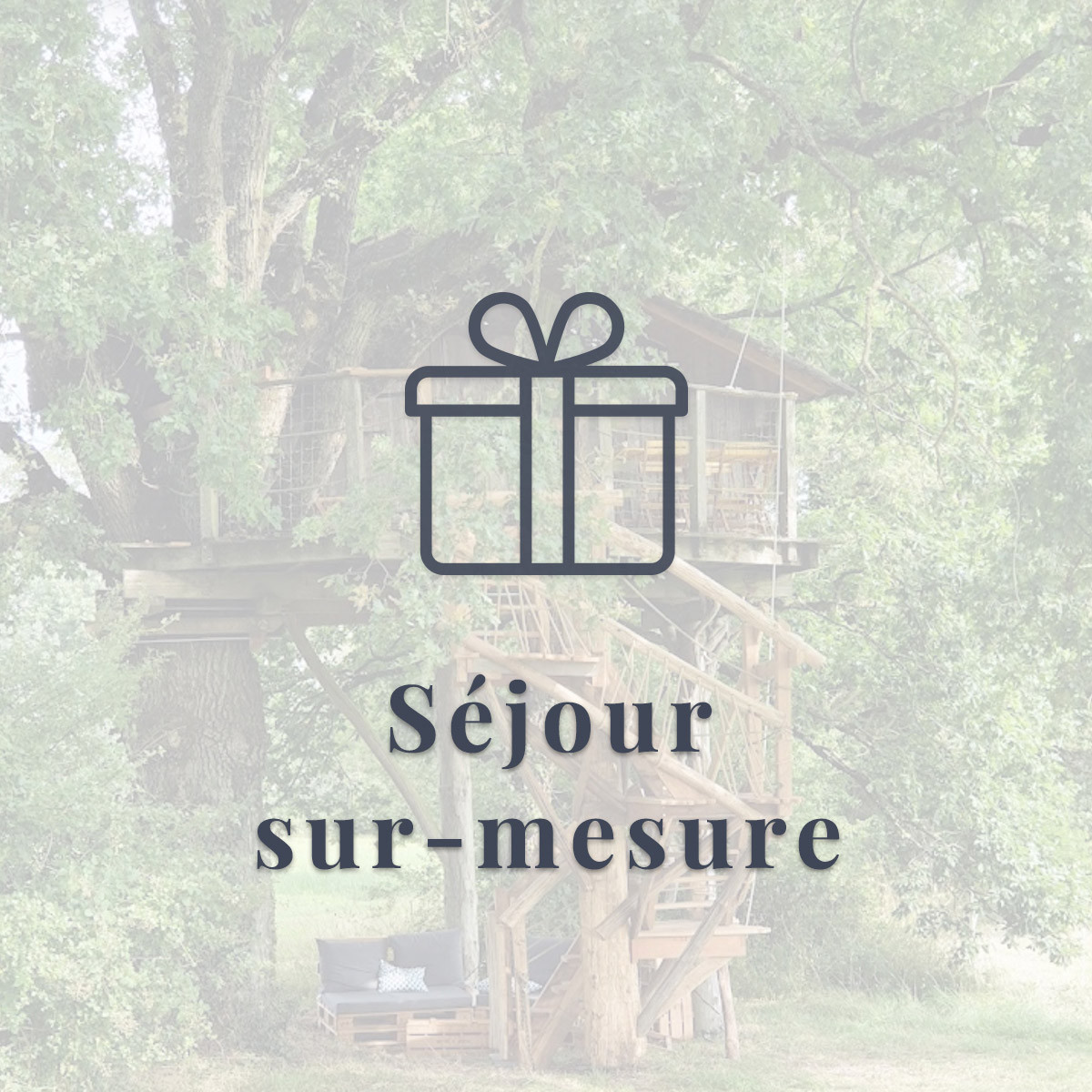 Bon cadeau sur-mesure cabane