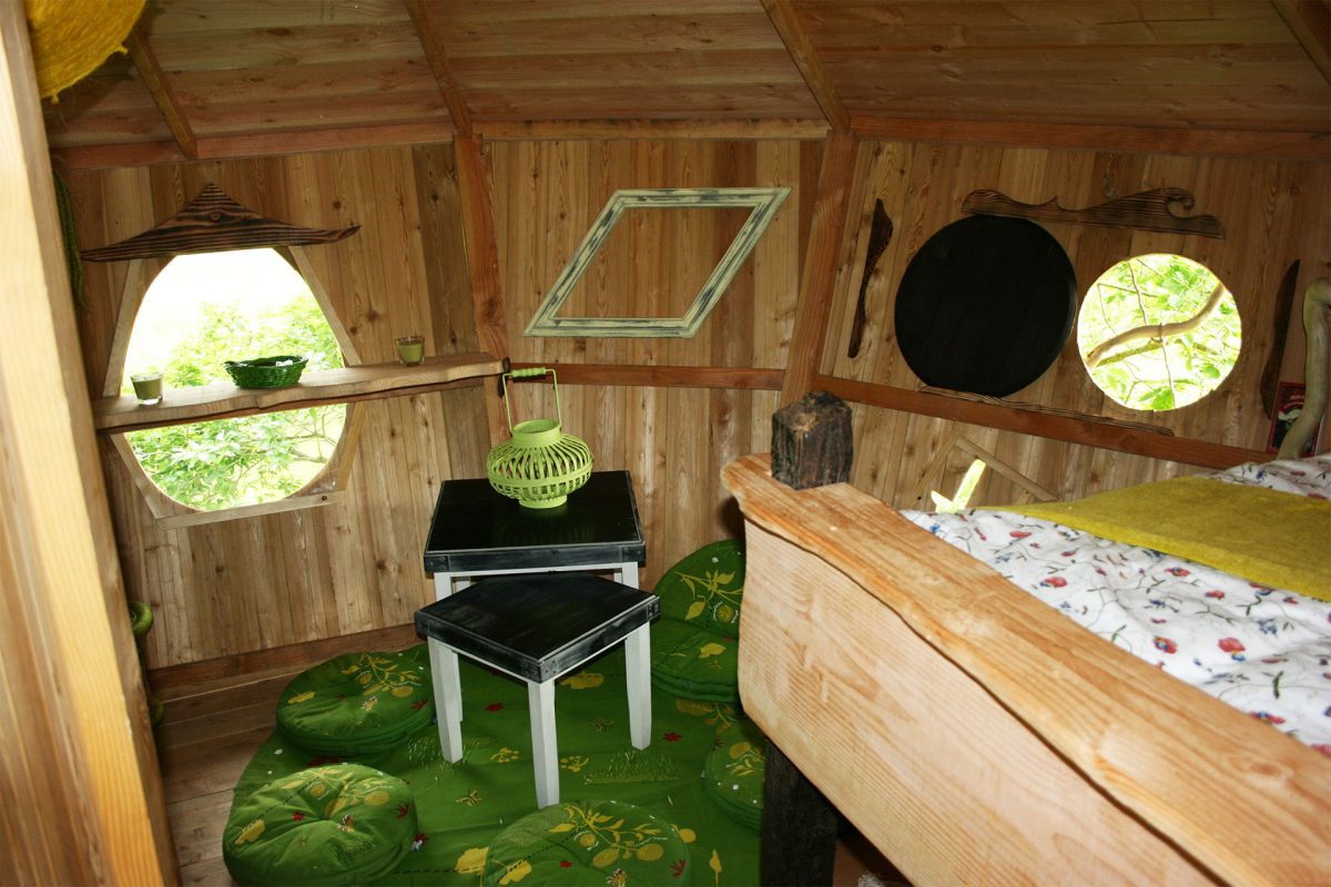 Cabane Anna intérieur