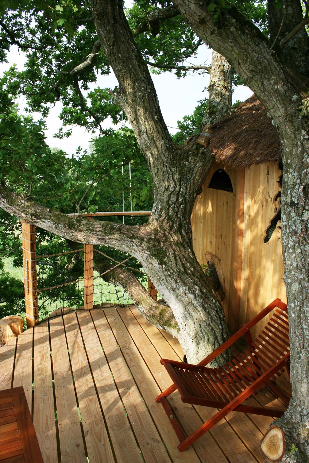 Cabane Marie terrasse