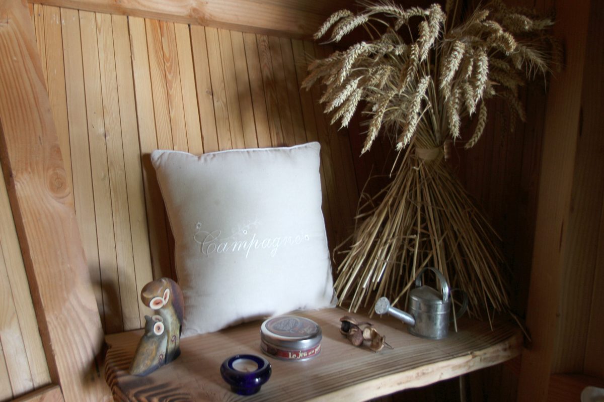 Cabane Mathilde décoration