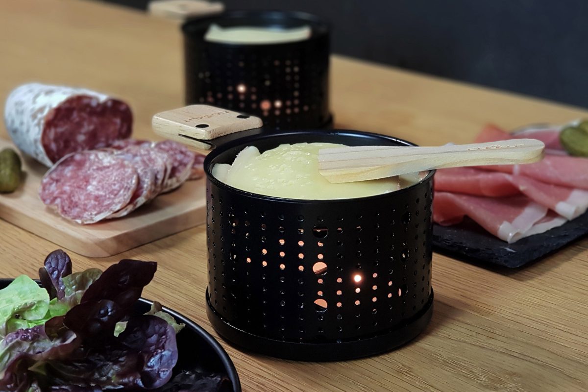 Panier raclette à la bougie